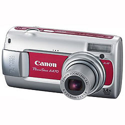 Canon PS A470 Red