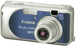 Canon PowerShot A430 Blue
