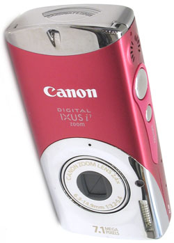 Canon Digital IXUS i7 zoom Red