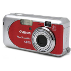Canon PowerShot A430 Red